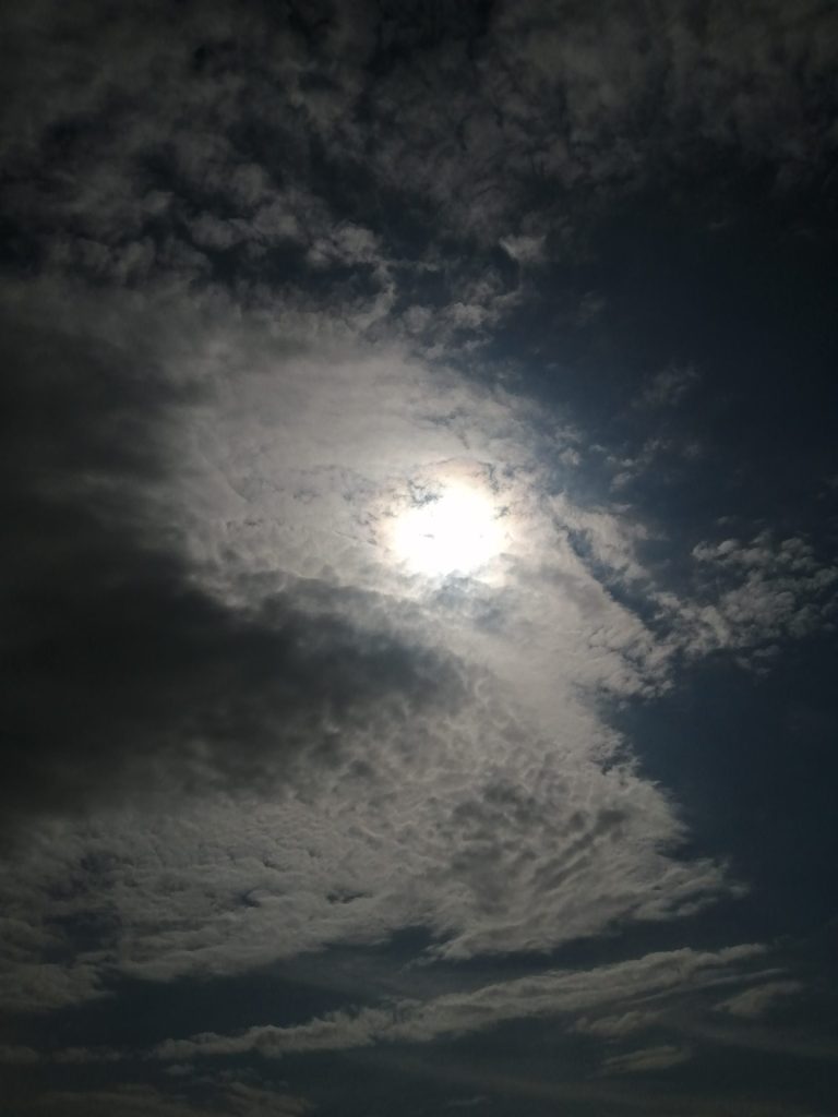 Clouds quilt the sun - Ample Therapy gallery